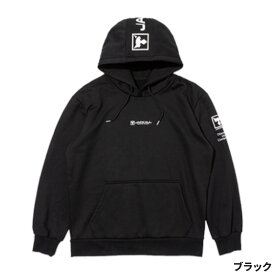 ジャッカル 防寒ウェア プルオーバーフーディ HU-A001 M ブラック