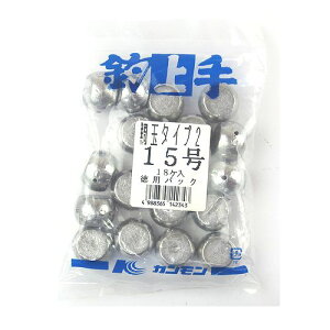 関門工業 鯛玉オモリ タイプ2 15号 徳用パック