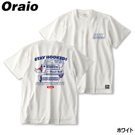 【現品限り】 ウェア Oraio(オライオ) ビックTシャツ バック SH L ホワイト【ゆうパケット】