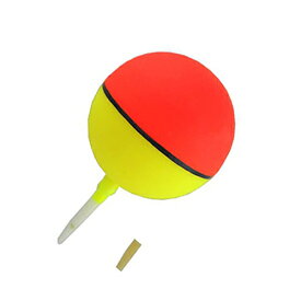 【お買い物マラソン！3点購入でP最大28倍！】蛍光玉ウキ 5号 レッド【ゆうパケット】