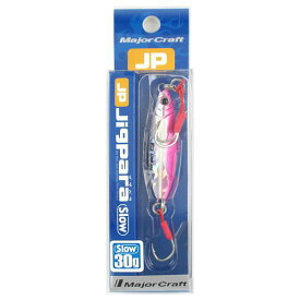 【エントリー＆3点購入でP10倍！】メジャークラフト ジグ ジグパラ スロー 30g ＃18（グローピンク）【ゆうパケット】