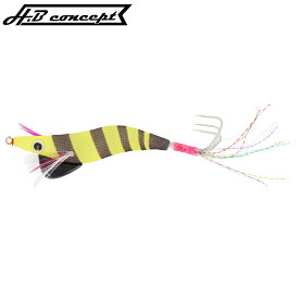 【お買い物マラソン！3点購入でP最大28倍！】H.B コンセプト タコエギボンバーJr. 2.5号 イエロー/ブラックグロー H.B concept【ゆうパケット】