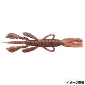 ジャッカル ワーム パインシュリンプ ARカスタム 3.5インチ エビミソレッドフレーク【ゆうパケット】