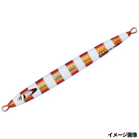 【エントリー＆3点購入でP10倍！】メジャークラフト ジグ ジグパラ バーチカル ロングスロー 200g #03 レッドゴールド JPV-LS200