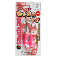 ナカジマ らっきょテンヤ 6号 ピンク