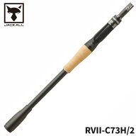 【現品限り】 ジャッカル バスロッド リボルテージ ツーピースモデル2 RVII-C73H/2 バスロッド