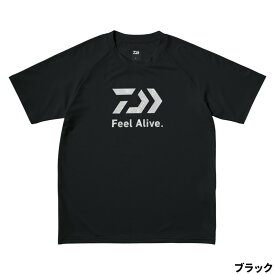 ダイワ ウェア DE-3925 Feel Alive. ドライTシャツ L ブラック