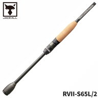 ジャッカル バスロッド リボルテージ ツーピースモデル2 RVII-S65L/2 バスロッド