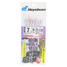 ポイントオリジナル 瀬戸内喰わせサビキ 針7号-ハリス10号 ケイムラMIX T30192C6【ゆうパケット】