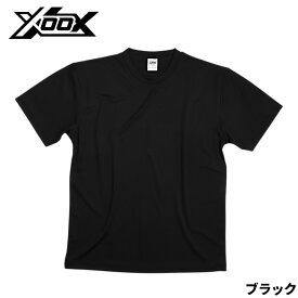 ウェア XOOX アクティブドライTシャツ XL ブラック【ゆうパケット】