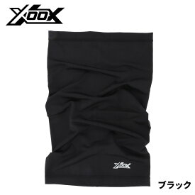 ウェア XOOX クールドライ ネックガード ブラック【ゆうパケット】