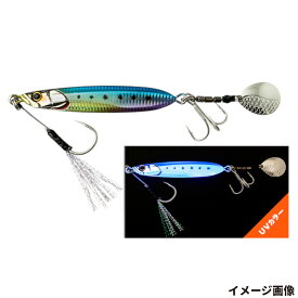 【お買い物マラソン！3点購入でP最大28倍！】ジャッカル ジグ ビッグバッカー E-ブレード 7g UVイワシ【ゆうパケット】