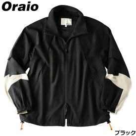 【現品限り】 ウェア Oraio(オライオ) 超撥水ライトジャケット XL ブラック
