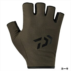 ダイワ グローブ DG-6525 吸水速乾グローブ 5本カット XL カーキ 5本切【ゆうパケット】