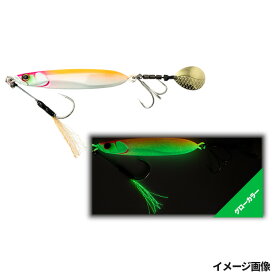 【お買い物マラソン！3点購入でP最大28倍！】ジャッカル ジグ ビッグバッカー E-ブレード 10g トロピカルグロー【ゆうパケット】