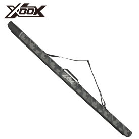 XOOX ライトロッドケース スリム 135 グレーカモフラ【大型商品】