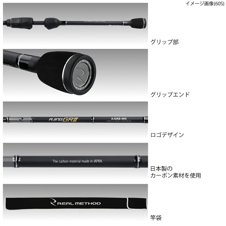 楽天市場】【最終売り尽し！】【アウトレット】 アジングロッド リアル 