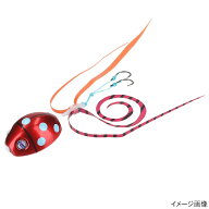 【現品限り】 ダイワ タイラバ 紅牙 ベイラバーフリーα 中井レディバグ セット 80g DTレッド
