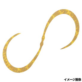 ジャッカル ビンビン玉 カスタムネクタイ カーリー エビオレゴールド【ゆうパケット】