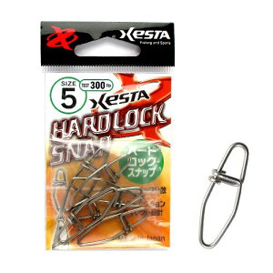 【衝撃!4点購入で最大1万ポイント!】下田漁具 ゼスタ ハードロックスナップ 5号