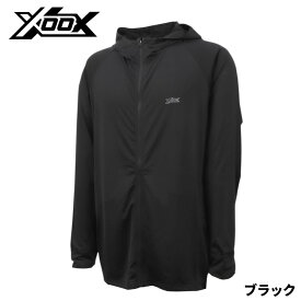 ウェア XOOX クールドライ ジップパーカー L ブラック