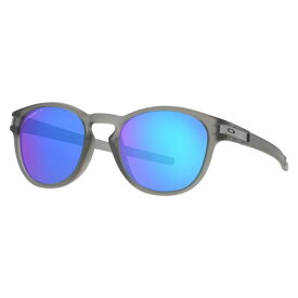 【アウトレット】 オークリー 偏光グラス ラッチ OO9349-4253 PRIZM SAPPHIRE POLARIZED/MATTE GRAY INK