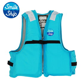 キッズウェア スマイルシップ Jr.フローティングベスト ベーシック S ブルー