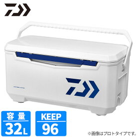 【衝撃！4点購入で最大1万ポイント！】ダイワ クーラーボックス ライトトランクα GU 3200 32L ブルー クーラーボックス【大型商品】