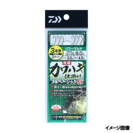 【衝撃！4点購入で最大1万ポイント！】ダイワ 快適カワハギ仕掛け3本ベーシック SS パワーマルチ8号-ハリス3号【ゆうパケット】