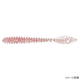【衝撃！4点購入で最大1万ポイント！】林釣漁具製作所 ワーム ティクト ブリリアント 2.5インチ C-15 アミレッド【ゆうパケット】