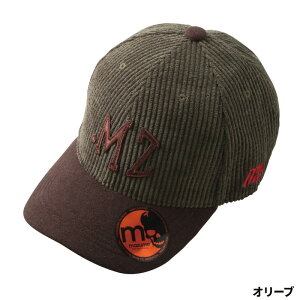 オレンジブルー 防寒キャップ マズメ コーデュロイキャップI フリー オリーブ MZCP-809