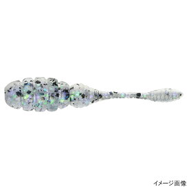 【アウトレット】 ジャッカル ワーム グッドミールピンテール 1.5インチ グッドミールクリスタル【ゆうパケット】