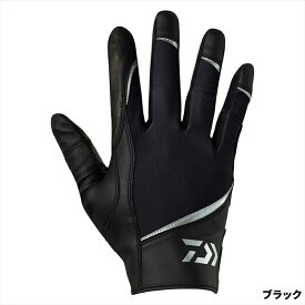 ダイワ グローブ DG-7525 コーデュラ ジギンググローブ XL ブラック【ゆうパケット】