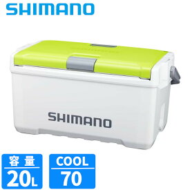 シマノ クーラーボックス ユニフリーズ LT 20L Wライムグリーン ND-720Y クーラーボックス