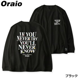 ウェア Oraio(オライオ) グラフィックビック ロンT KOT L ブラック