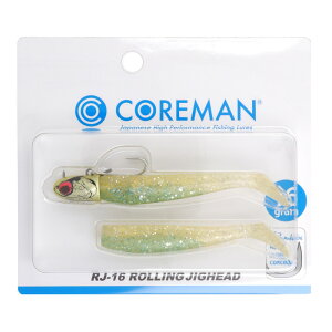 �R�A�}�� ���[�� RJ-16 ROLLING JIGHEAD #046 �S�[���h�w�b�h/�V�����[�C���V�y�䂤�p�P�b�g�z