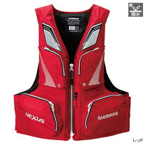 廉売 SHIMANO シマノ 撥水フィッシングベスト L 釣り服 渓流釣り 海