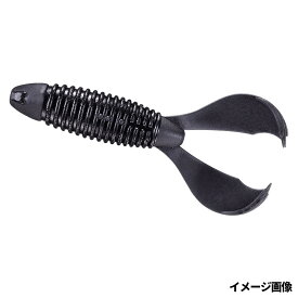 ダイワ ワーム ラトリンチューブキックス 3.4インチ ブラック【ゆうパケット】