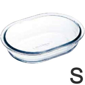 アルキュイジーヌ オーブンウェア 耐熱ガラス製 楕円型 パイ皿 S 134BA00