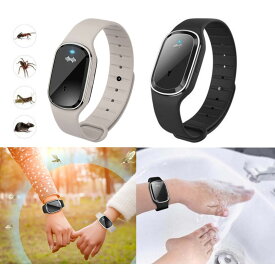 虫よけ ブレスレット おしゃれ 蚊よけブレスレット 虫除けバンド 虫よけバンド 虫除けリング 蚊よけ 虫除け 超音波 USB充電式 静音 防水 蚊除けリング 子供 大人 虫対策 無毒 アウトドア山登り 釣り 公園 サイズ調整可能 母の日 父の日
