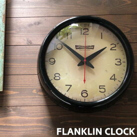 掛け時計 FRANKLIN フランクリンクロック アートワークスタジオ TK-2071 時計 かっこいい 静か 音がしない スイープムーブメント おしゃれ 時計 リビング 寝室 ウォールクロック アメリカン インダストリアル 工業デザイン ビンテージ 西海岸 ARTWORKSTUDIO