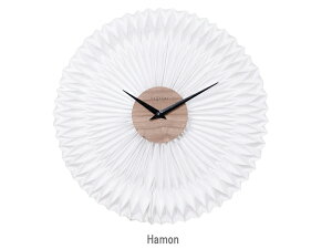 NEXTIME 掛け時計 ネクスタイム 壁掛け時計 ウォールクロック TYVEK CLOCK タイベック 時計 Himawari Hamon Rokka 特殊不織紙 おしゃれ 静か 音がしない スイープムーブメント リビング 書斎 寝室 北欧