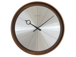 NEXTIME 掛け時計 ネクスタイム 木製 壁掛け時計 ウォールクロック DISC ディスク おしゃれ 連続秒針 静音 静か 音がしない スイープムーブメント 北欧 モダン ビンテージ ミッドセンチュリー