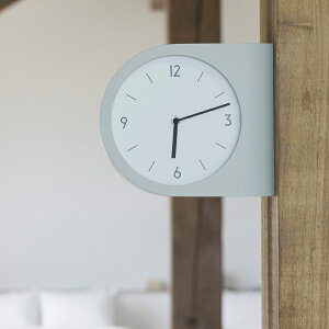 両面時計 インターフォルム 時計 掛け時計 マデト MADETO CL-4462 ダブルフェイス ウォールクロック 連続秒針 静音 壁掛け おしゃれ 小さめ 木製 北欧 スイープムーブメント 静か 音がしない オ