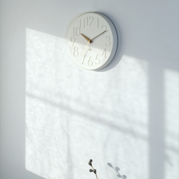 楽天市場】掛け時計 スムーク CL-4168 インターフォルム 壁掛け時計