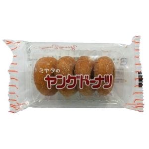 上品 駄菓子 ポイント消化 お試し 4個×20袋 デポー ヤングドーナツ 宮田製菓