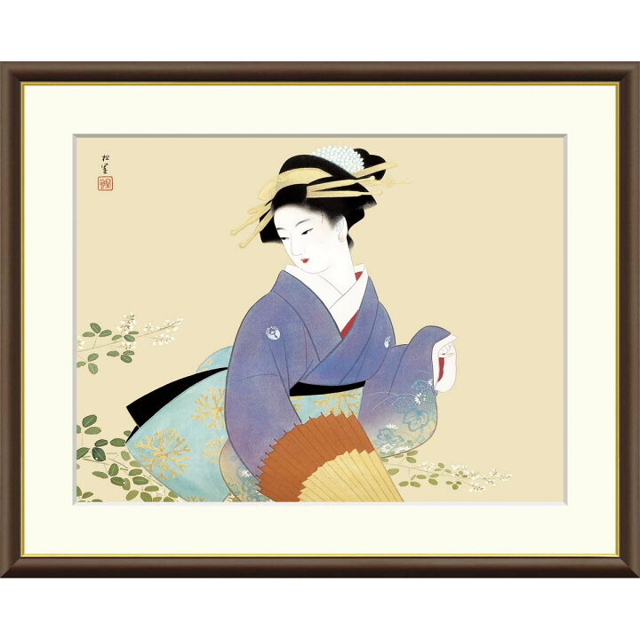 日本画・美人画の巨匠上村松園萩の露女性初文化勲章受章