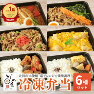 【スーパーSALE10%OFF】冷凍弁当 6食セット ご飯付き 弁当 冷凍食品 おかず お弁当 セット ご飯 お試し …