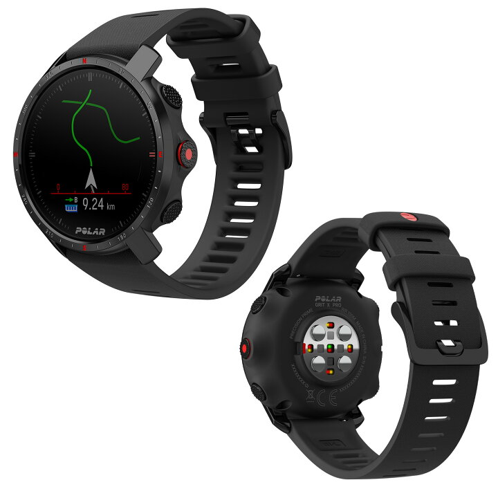 楽天市場】【ポラール公式ストア】Polar Grit X Pro プレミアム GPS 