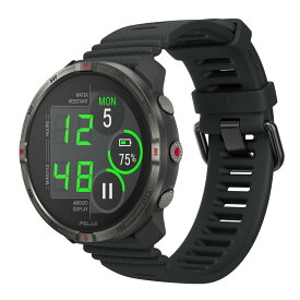 【ポラール公式】Polar Grit X2 GPS アウトドアスポーツウォッチ 軽量 コンパクト 内蔵地図 タッチディスプレイ AMOLED サファイアガラス 交換可能充電バッテリー iPhone/Android対応【日本正規品】